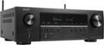 Denon - AVR-S760H (75W X 7) 7.2-Ch. with HEOS and Dolby Atmos 8K Ultra HD HDR Compatible AV Home Theater Receiver with Alexa - Black