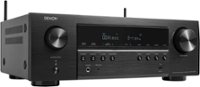 Denon - AVR-S760H (75W X 7) 7.2-Ch. with HEOS and Dolby Atmos 8K Ultra HD HDR Compatible AV Home Theater Receiver with Alexa - Black - Front_Zoom