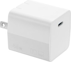 Insignia™ - 45W USB-C Compact Wall Charger for Chromebook and Other USB-Devices - White - Front_Zoom