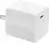Front. Insignia™ - 45W USB-C Compact Wall Charger for Chromebook, MacBook Air, Surface Pro, Smartphone, and Tablet - White.