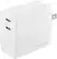 Alt View 11. Insignia™ - 65W Dual Port USB-C Compact Wall Charger for MacBook Pro, MacBook Air, and most USB-C Laptops - White.