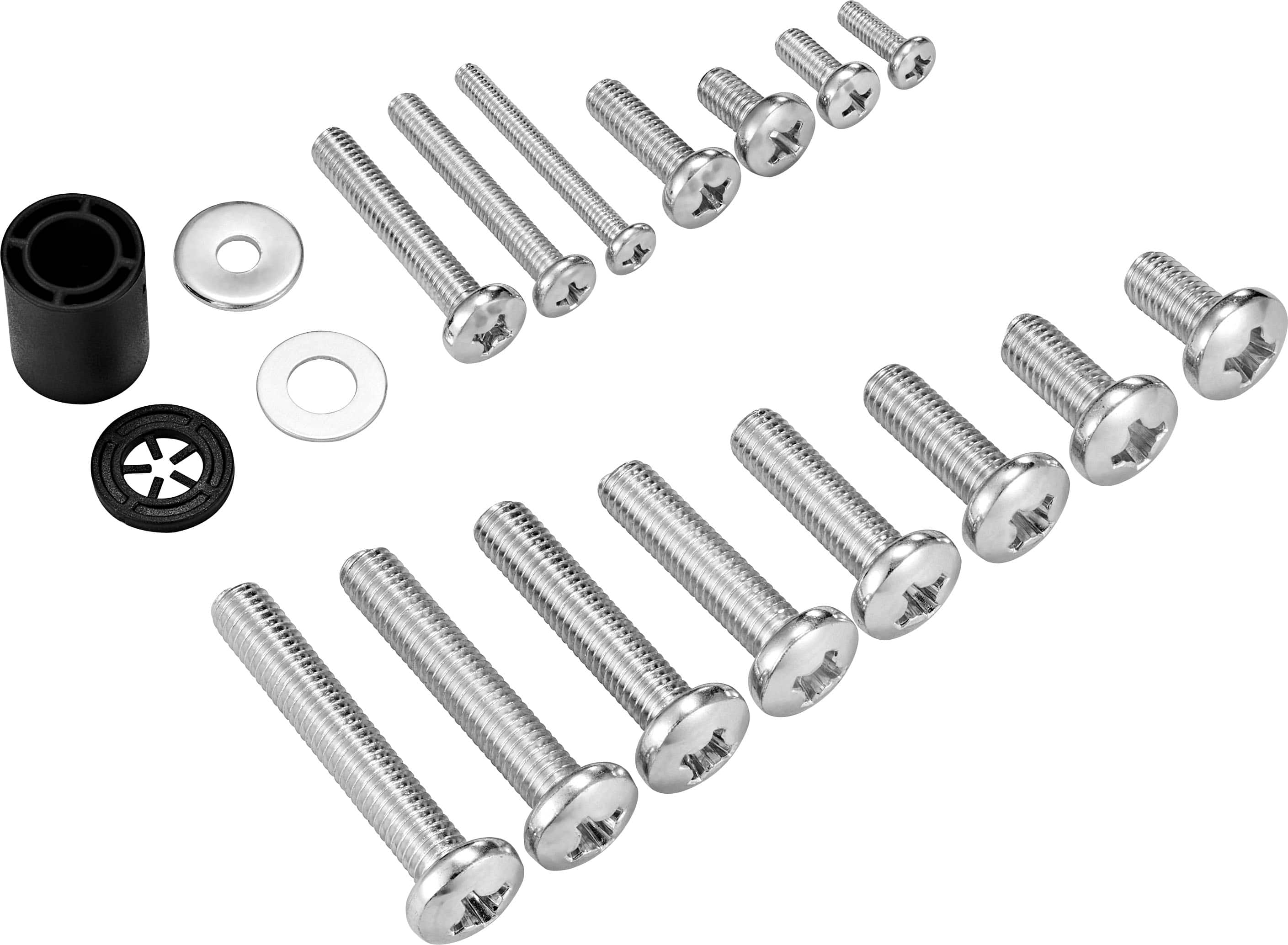 Angle. Insignia™ - TV Wall Mount Hardware Kit - Silver.