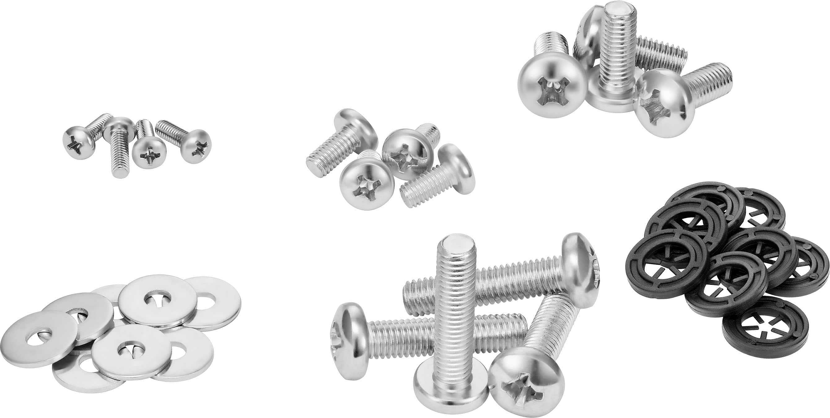 Alt View 12. Insignia™ - TV Wall Mount Hardware Kit - Silver.