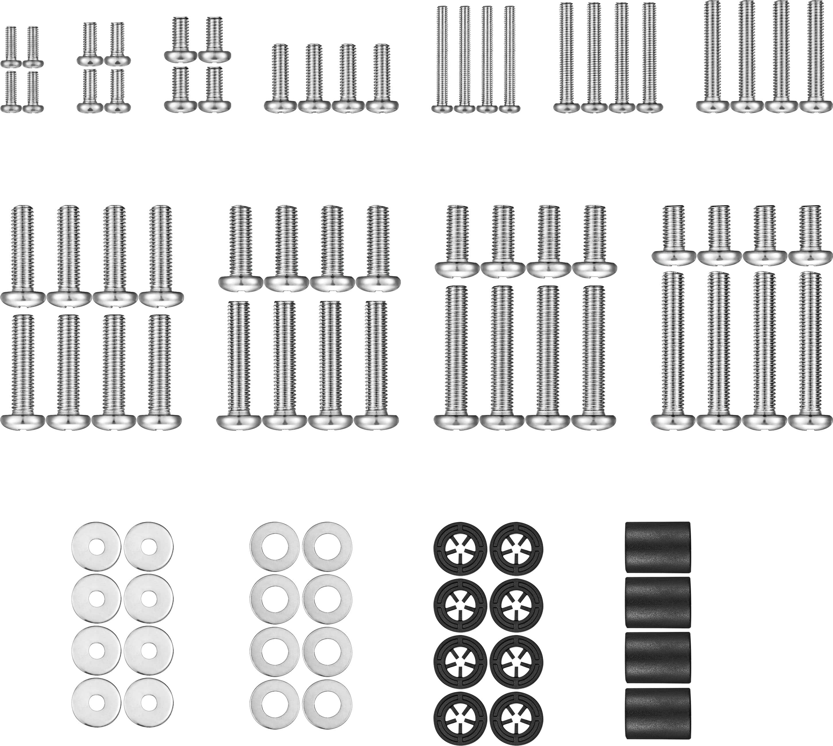 Alt View 18. Insignia™ - TV Wall Mount Hardware Kit - Silver.