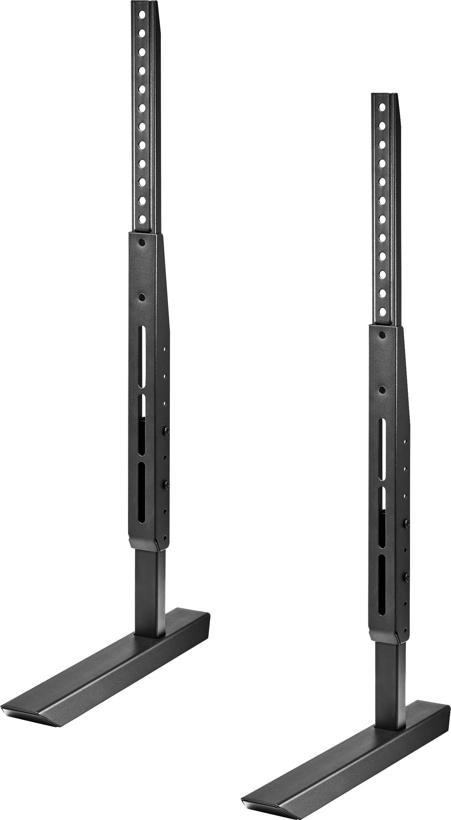 Angle. Insignia™ - Universal TV Feet Replacement Kit for TVs 49"-77" or 100 lbs - Black.