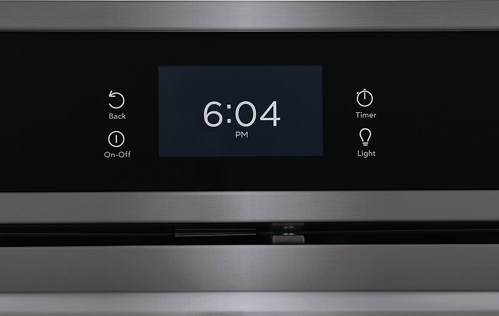 Alt View 11. Frigidaire - Gallery 30" Double Electric Wall Oven with Total Convection - Black Stainless Steel.
