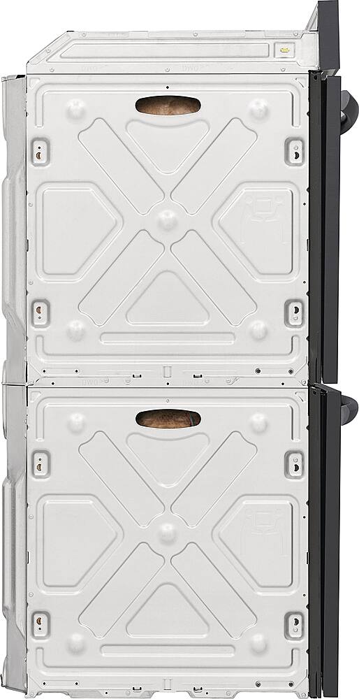 Alt View 14. Frigidaire - Gallery 30" Double Electric Wall Oven with Total Convection - Black Stainless Steel.