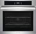 Frigidaire - 30" Built-in Single Electric Wall Oven with Fan Convection - Stainless Steel