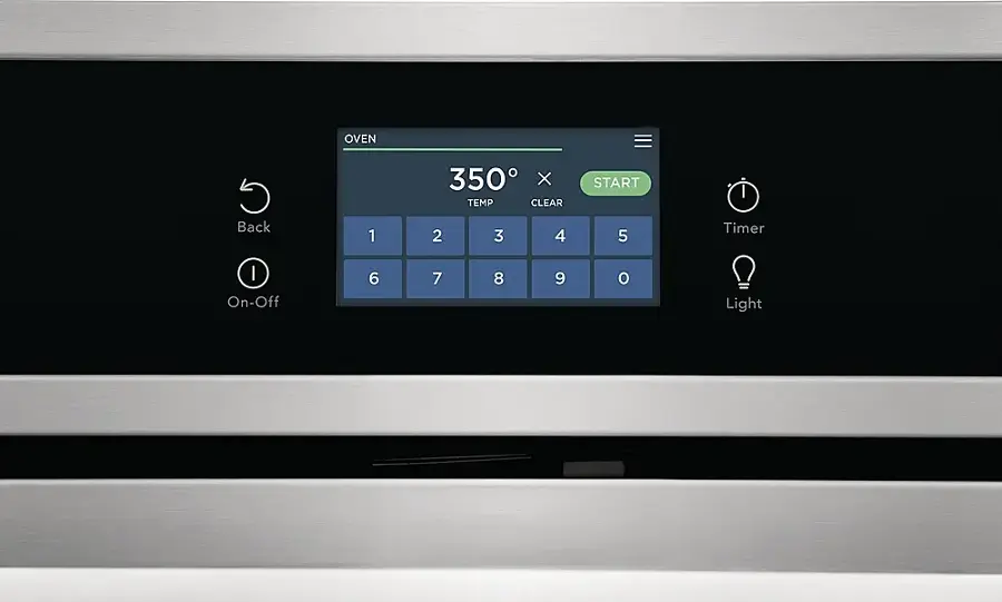 Alt View 2. Frigidaire - 30" Built-in Single Electric Wall Oven with Fan Convection - Stainless Steel.