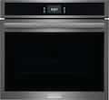 Frigidaire - Gallery 30" Built-in Single Electric Wall Oven with Total Convection - Black Stainless Steel