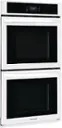 Angle. Frigidaire - 27" Built-in Double Electric Wall Oven with Fan Convection - White.