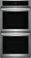 Frigidaire - 27" Built-in Double Electric Wall Oven with Fan Convection - Stainless Steel