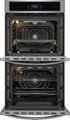 Alt View 1. Frigidaire - 27" Built-in Double Electric Wall Oven with Fan Convection - Stainless Steel.
