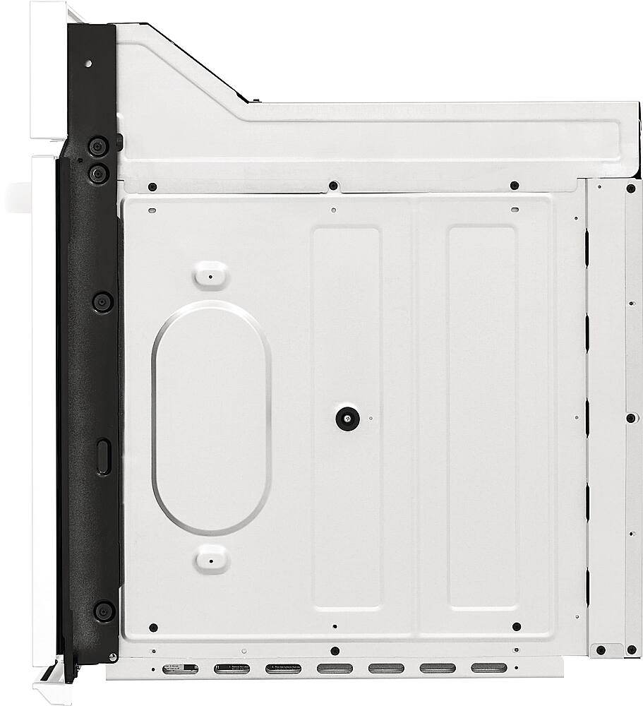 Alt View 17. Frigidaire - 27" Built-in Single Electric Wall Oven with Fan Convection - White.