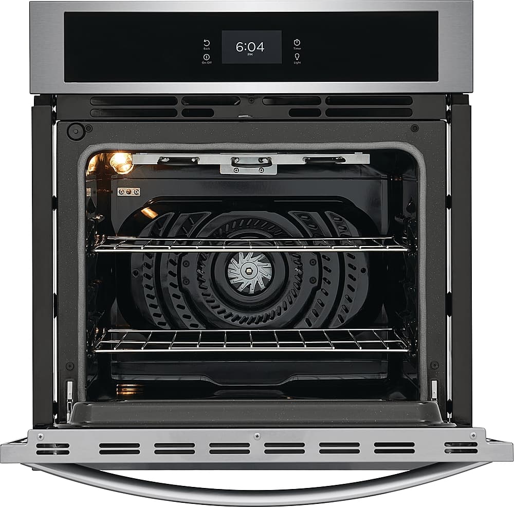 Alt View 13. Frigidaire - 27" Built-in Single Electric Wall Oven with Fan Convection - Stainless Steel.