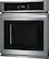 Left. Frigidaire - 27" Built-in Single Electric Wall Oven with Fan Convection - Stainless Steel.