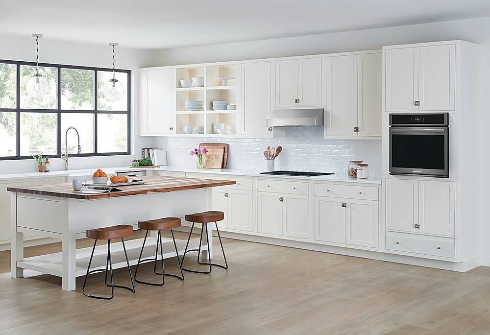 Alt View 17. Frigidaire - Gallery 27" Built-in Single Electric Wall Oven with Fan Convection - Black Stainless Steel.