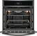 Alt View 2. Frigidaire - Gallery 27" Built-in Single Electric Wall Oven with Fan Convection - Black Stainless Steel.