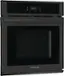 Angle. Frigidaire - 27" Built-in Single Electric Wall Oven with Fan Convection - Black.