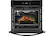 Alt View 15. Frigidaire - 27" Built-in Single Electric Wall Oven with Fan Convection - Black.