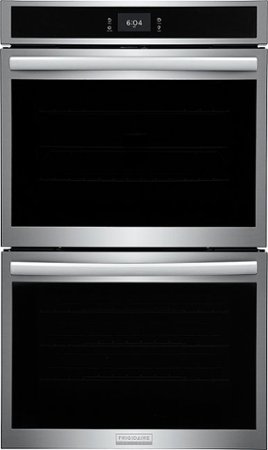 Frigidaire - Gallery 30" Double Electric Wall Oven with Total Convection - Stainless Steel