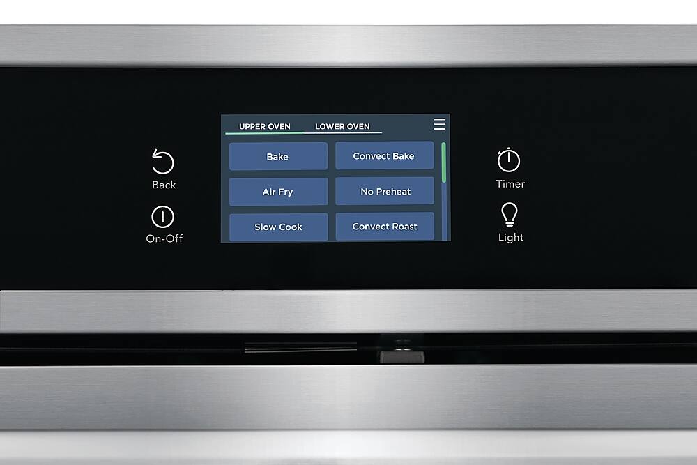 Alt View 11. Frigidaire - Gallery 30" Double Electric Wall Oven with Total Convection - Stainless Steel.