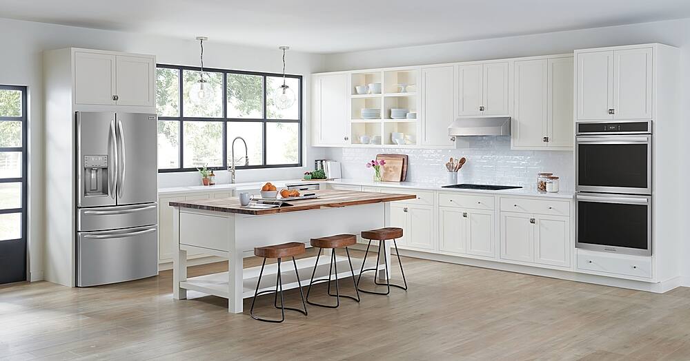 Alt View 18. Frigidaire - Gallery 30" Double Electric Wall Oven with Total Convection - Stainless Steel.