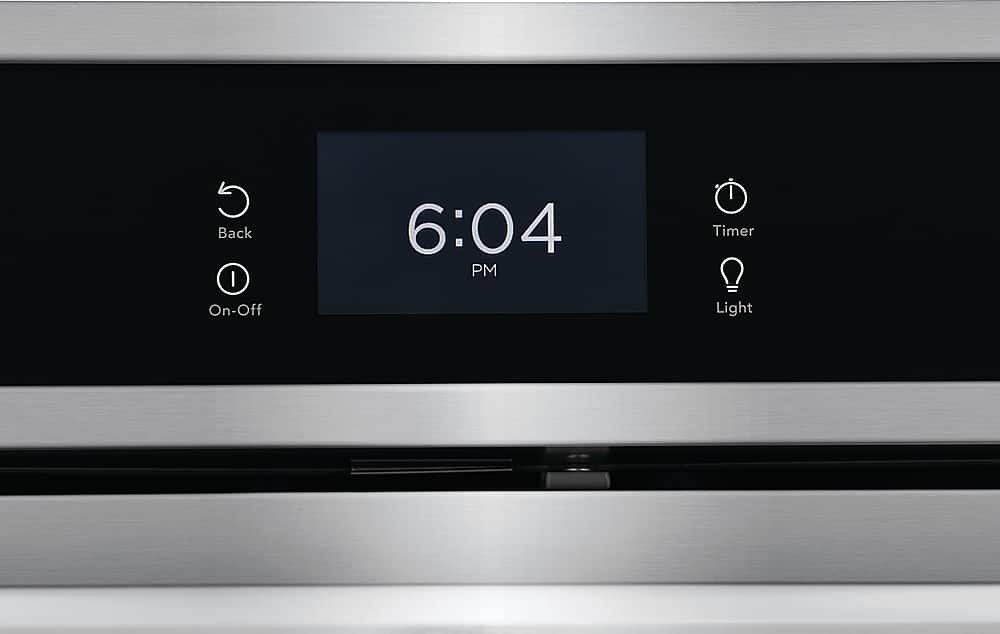 Alt View 2. Frigidaire - Gallery 30" Double Electric Wall Oven with Total Convection - Stainless Steel.