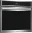 Angle. Frigidaire - Gallery 30" Built-in Single Electric Wall Oven with Total Convection - Stainless Steel.