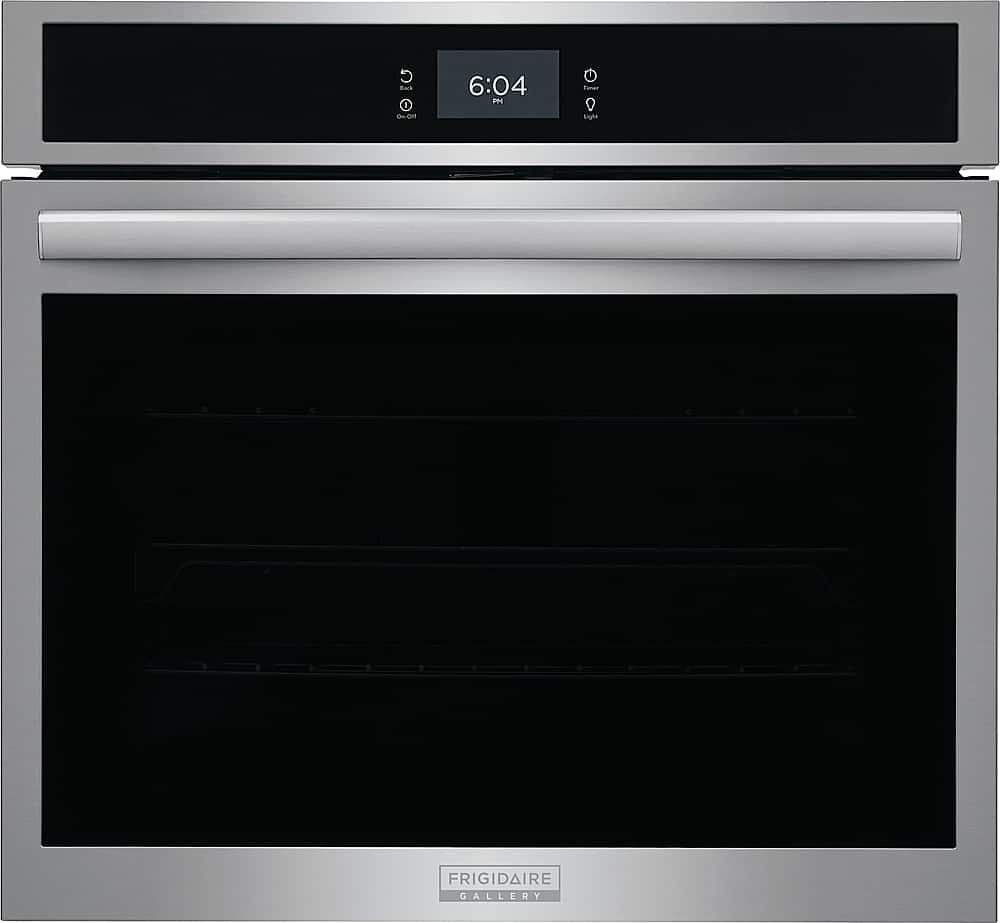 Frigidaire - Gallery 30" Built-in Single Electric Wall Oven with Total Convection - Stainless Steel