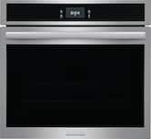 Frigidaire - Gallery 30" Built-in Single Electric Wall Oven with Total Convection - Stainless Steel