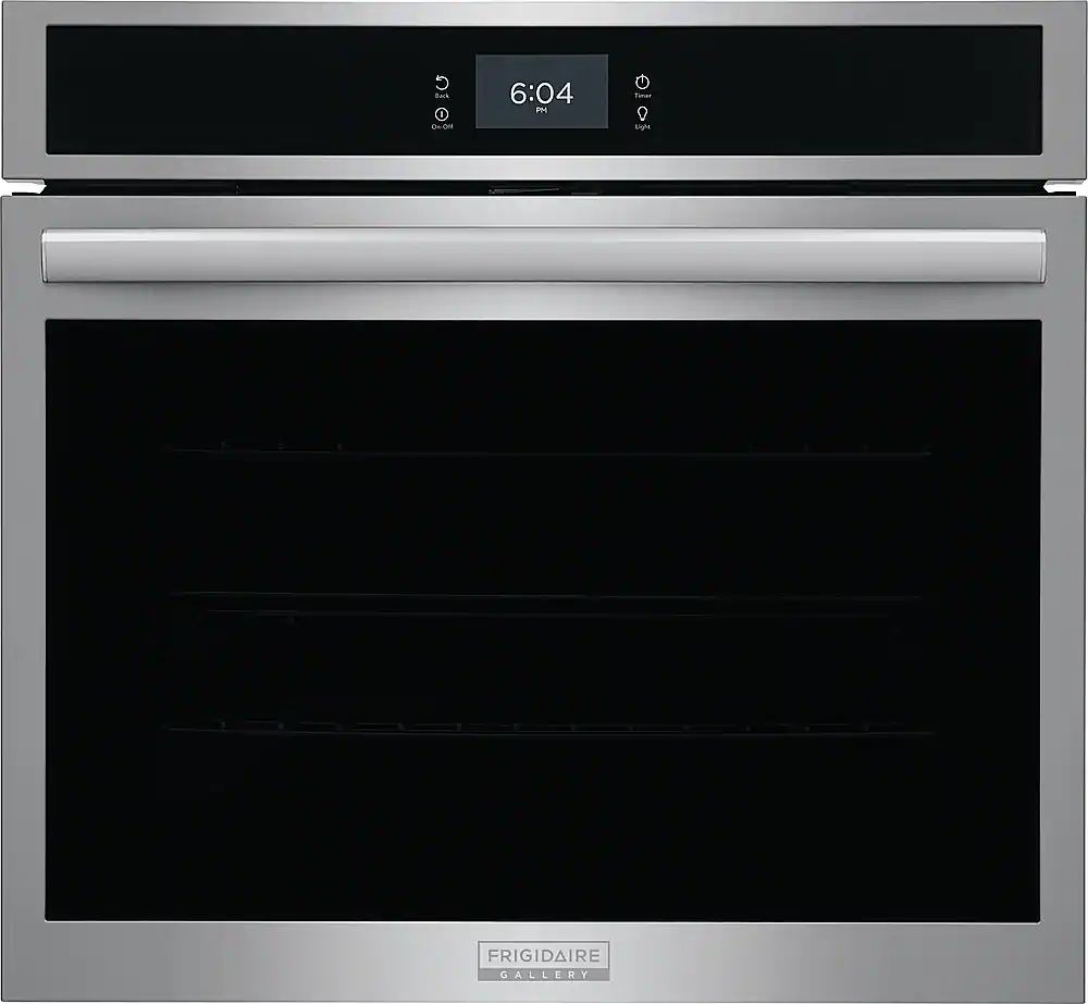 Frigidaire - Gallery 30" Built-in Single Electric Wall Oven with Total Convection - Stainless Steel