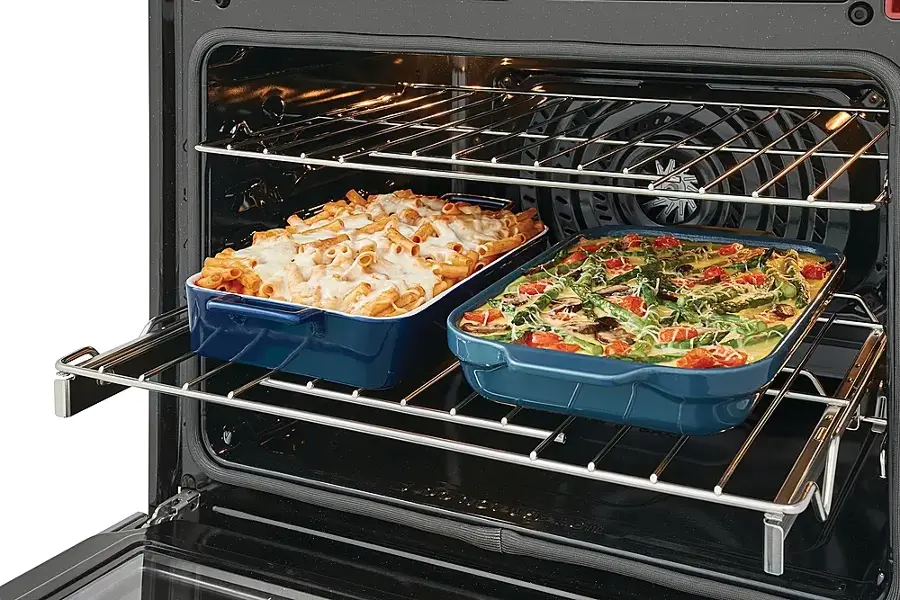 Alt View 13. Frigidaire - Gallery 30" Built-in Single Electric Wall Oven with Total Convection - Stainless Steel.