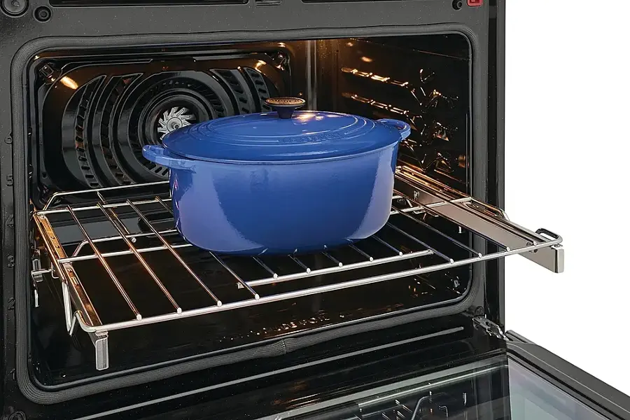 Alt View 14. Frigidaire - Gallery 30" Built-in Single Electric Wall Oven with Total Convection - Stainless Steel.