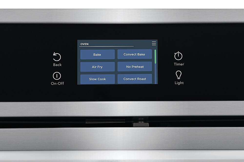 Alt View 2. Frigidaire - Gallery 30" Built-in Single Electric Wall Oven with Total Convection - Stainless Steel.