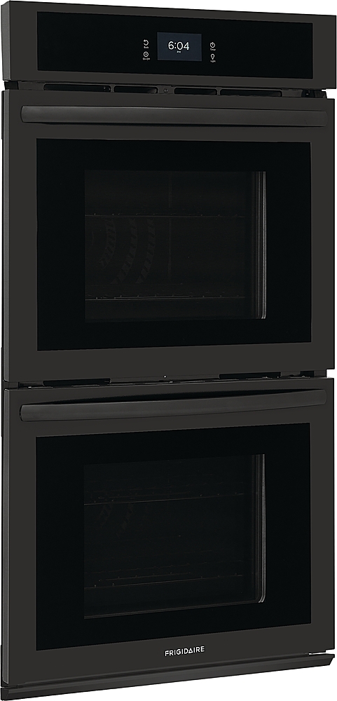 Angle View: Frigidaire - 27" Double Electric Wall Oven with Fan Convection