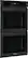 Angle. Frigidaire - 27" Double Electric Wall Oven with Fan Convection - Black.