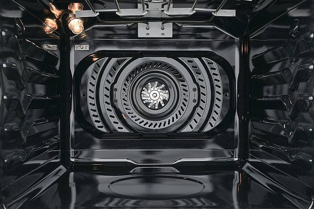 Alt View 17. Frigidaire - 27" Double Electric Wall Oven with Fan Convection - Black.