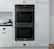 Alt View 18. Frigidaire - 27" Double Electric Wall Oven with Fan Convection - Black.