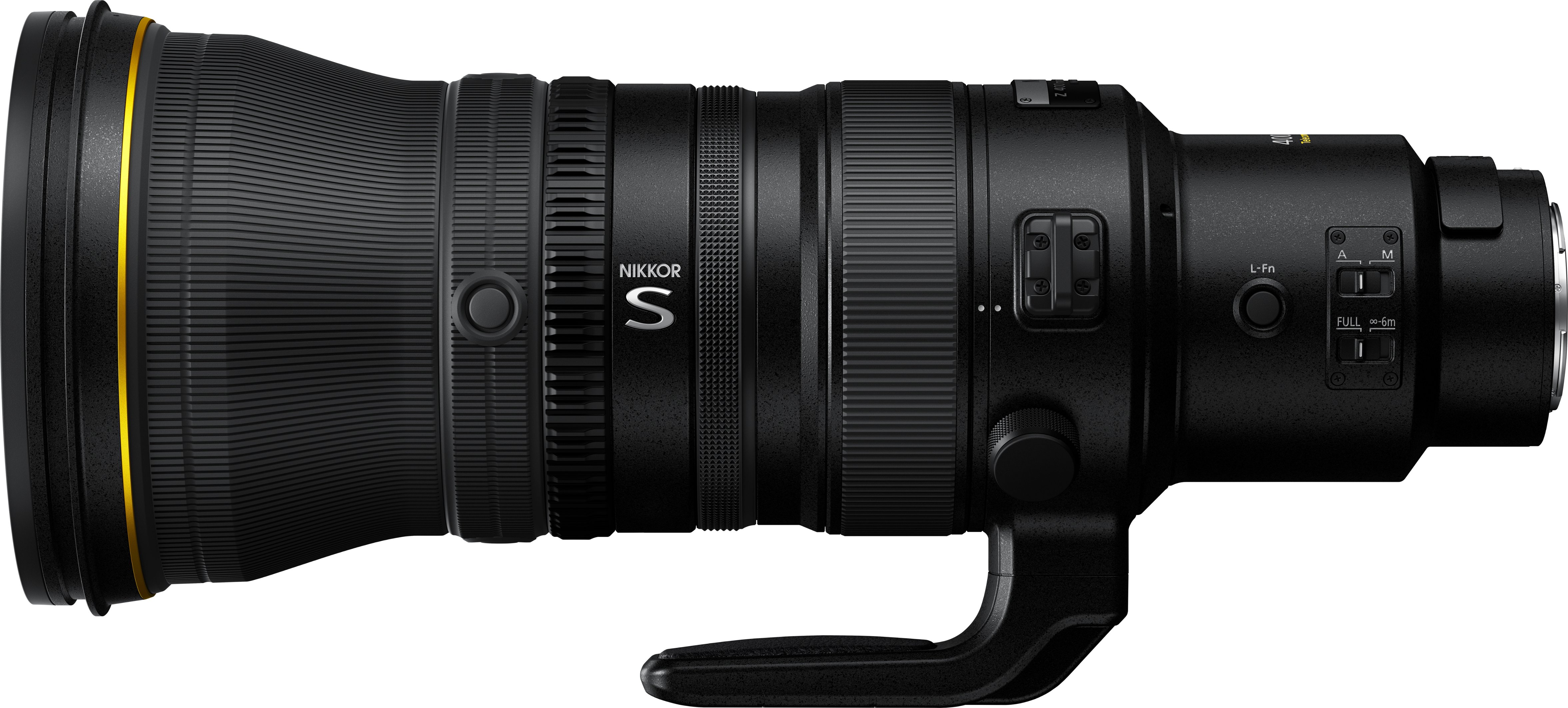 Back View: Platinum™ - Body/Rear Lens Cap for Nikon - Black
