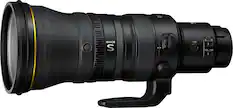 Front. Nikon - NIKKOR Z 400mm f/2.8 TC VR S Super-Telephoto Prime Lens for Nikon Z-Series Mirrorless Cameras - Black.