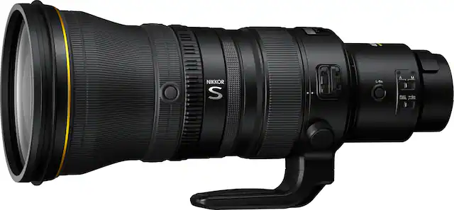 Front. Nikon - NIKKOR Z 400mm f/2.8 TC VR S Super-Telephoto Prime Lens for Nikon Z-Series Mirrorless Cameras - Black.