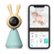 Front Zoom. Kami by YI - Baby Monitor with Camera and Audio Video, Night Vision, Night Light, Temperature and Humidity Detection, 2-Way Audio - Mint.