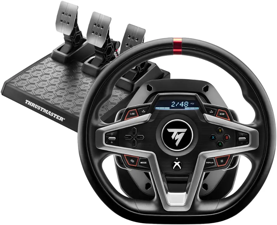Thrustmaster t248 xbox gaming volan s t3pm pedali - celoten komplet