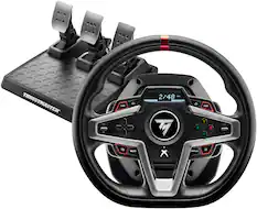 Front. Thrustmaster - T248 Racing Wheel and Magnetic Pedals for Xbox Series X|S and PC - Black.