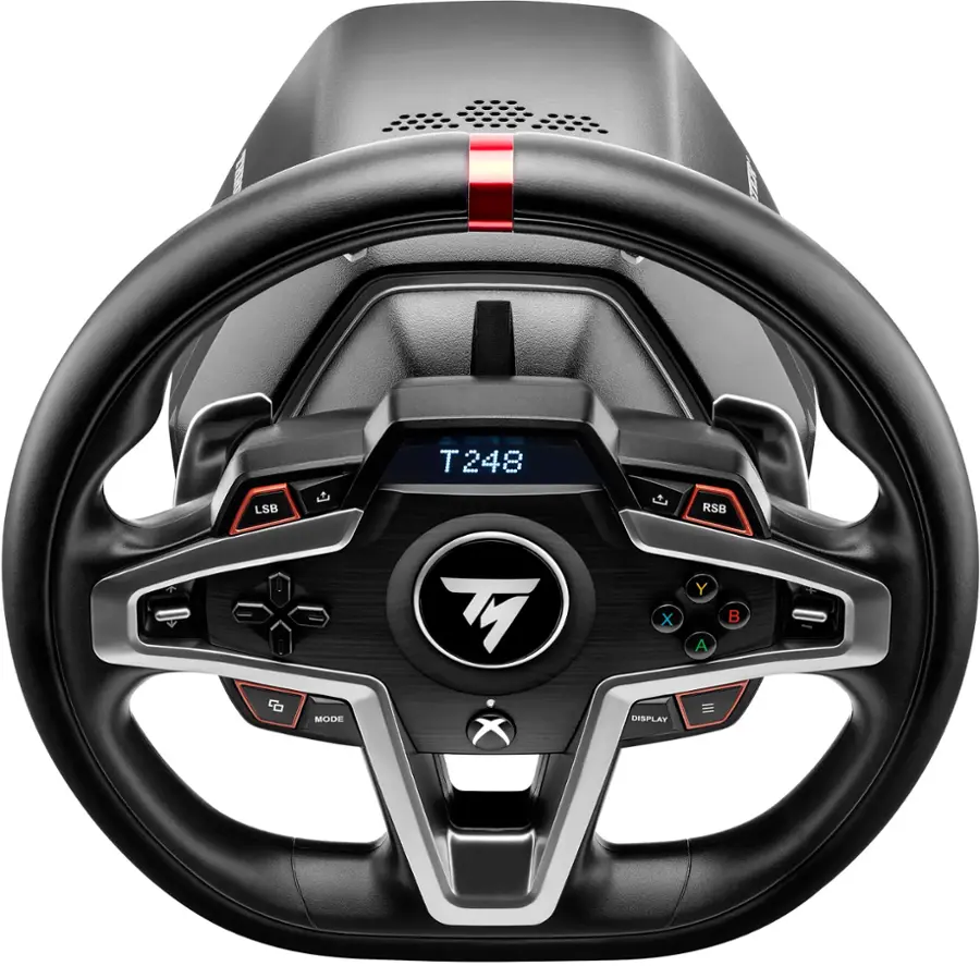 Thrustmaster t248 xbox gaming volan - pogled od zgoraj