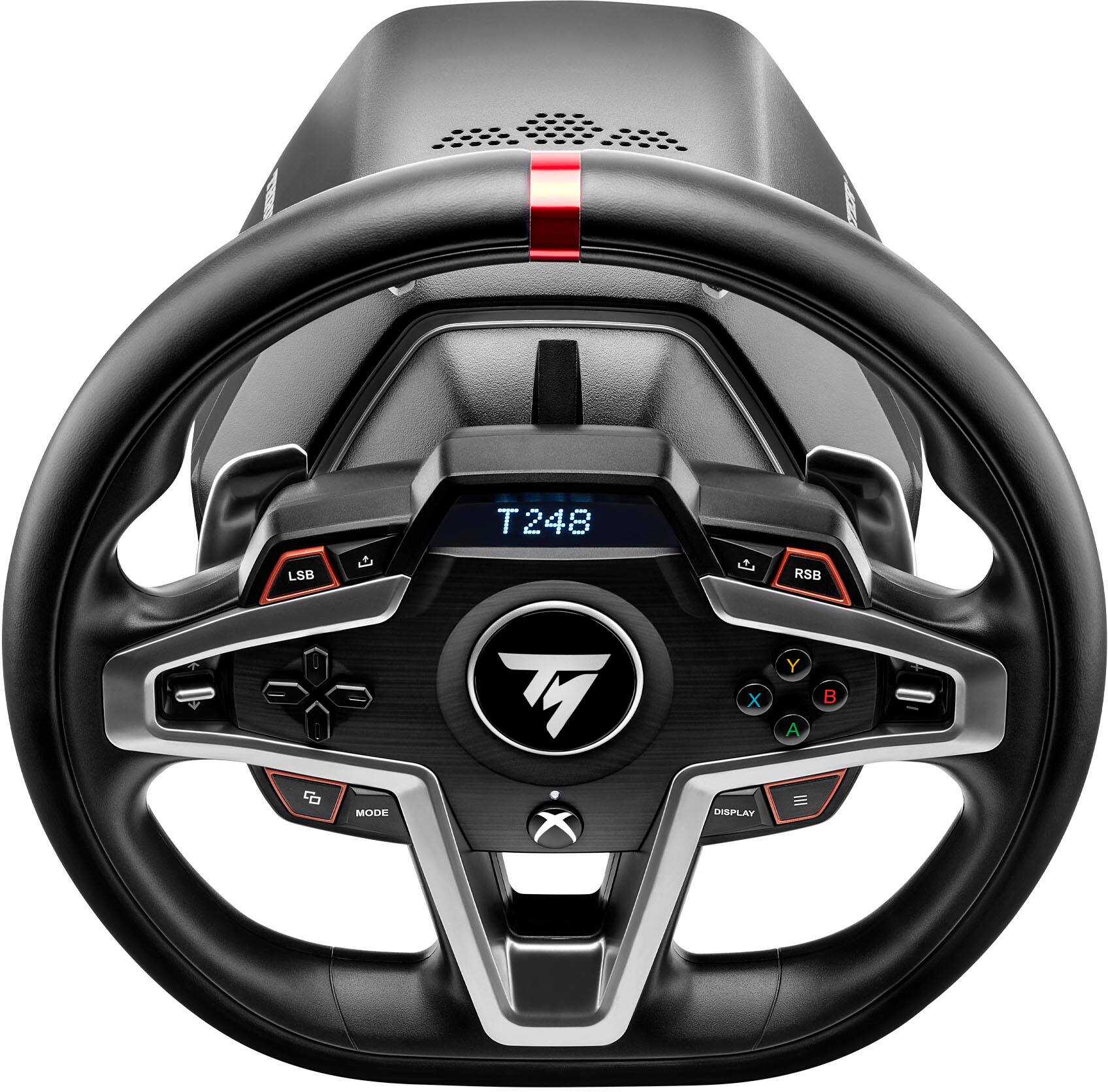 Alt View 11. Thrustmaster - T248 Racing Wheel and Magnetic Pedals for Xbox Series X|S and PC - Black.