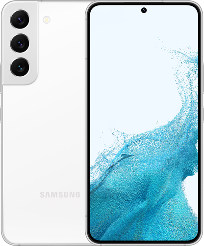 Samsung - Galaxy S22 256GB - Phantom White (AT&T)