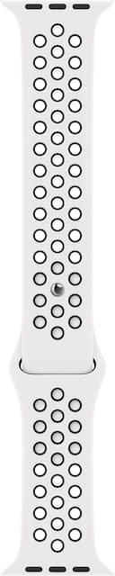 White and black 2025 nike apple watch band