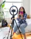 Left. JOBY - Compact Action Smart 61" Tripod Kit - Black.